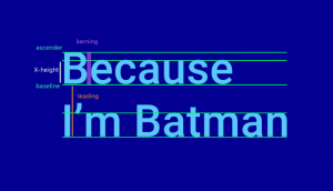 Kiến thức về font chữ