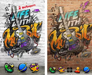Music Life GO Launcher Theme