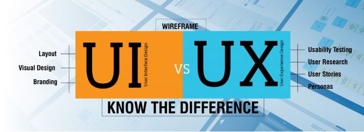 UI và UX là 2 khái niệm thiết kế khác nhau.
