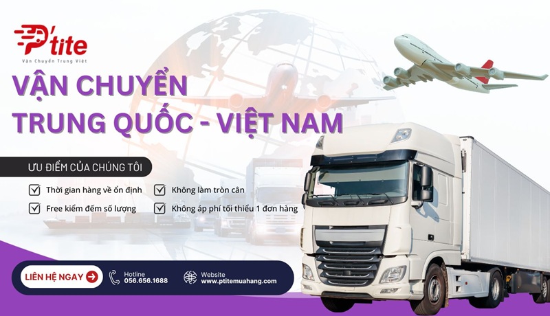 công ty nhập hàng trung quốc ptite logistics