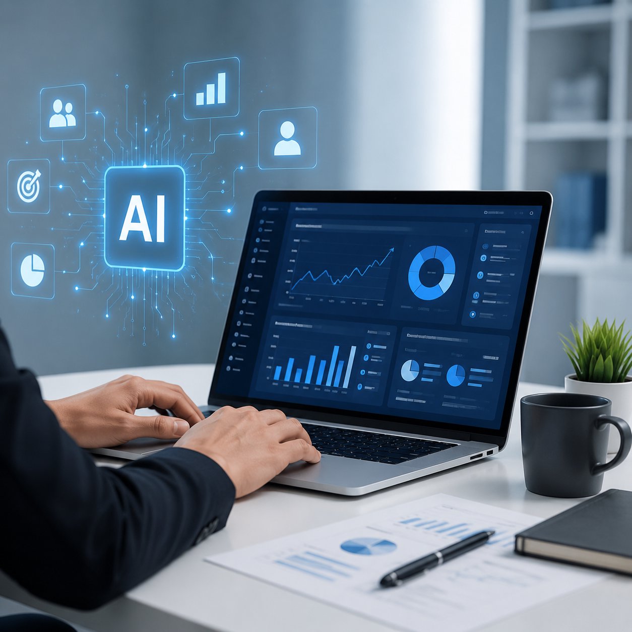 Ứng dụng AI cho phòng marketing: Biến dữ liệu website thành quyết định tăng trưởng